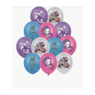 K-Pop Huntrix  témájú lufi 12 db/csomag